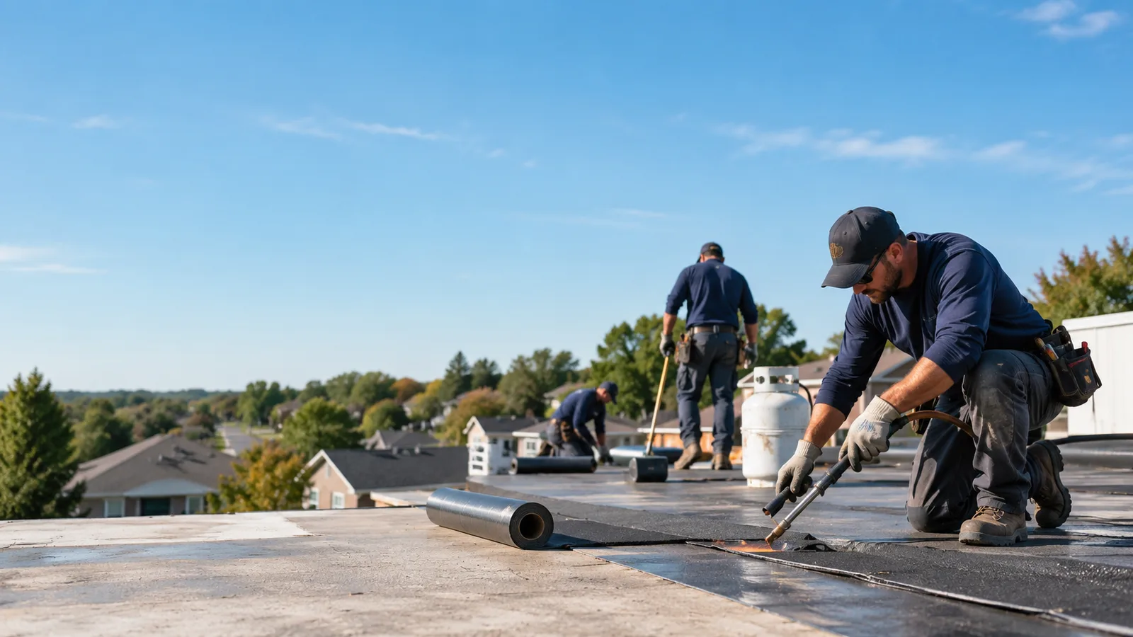 Flat Roof Leak Repair providers in Clarissa, MN